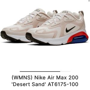 Nike Air Max 200 Sail Black Desert Sand Phantom